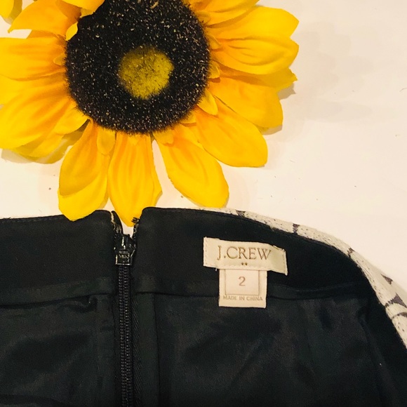 J. Crew Pocket Dottie Skirt, size 2 - Picture 3 of 3